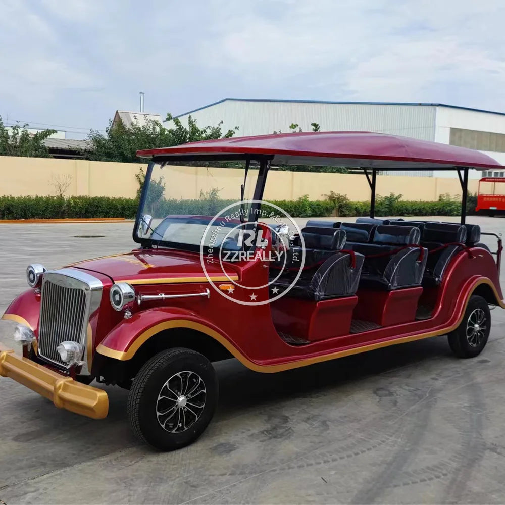 2025 Best Selling Items Sightseeing Car Electric Shuttle Bus Sightseeing Bus & Car