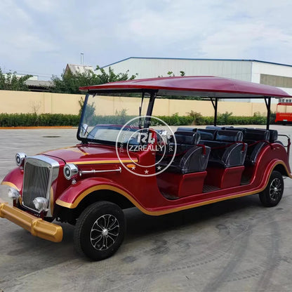 2025 Best Selling Items Sightseeing Car Electric Shuttle Bus Sightseeing Bus & Car