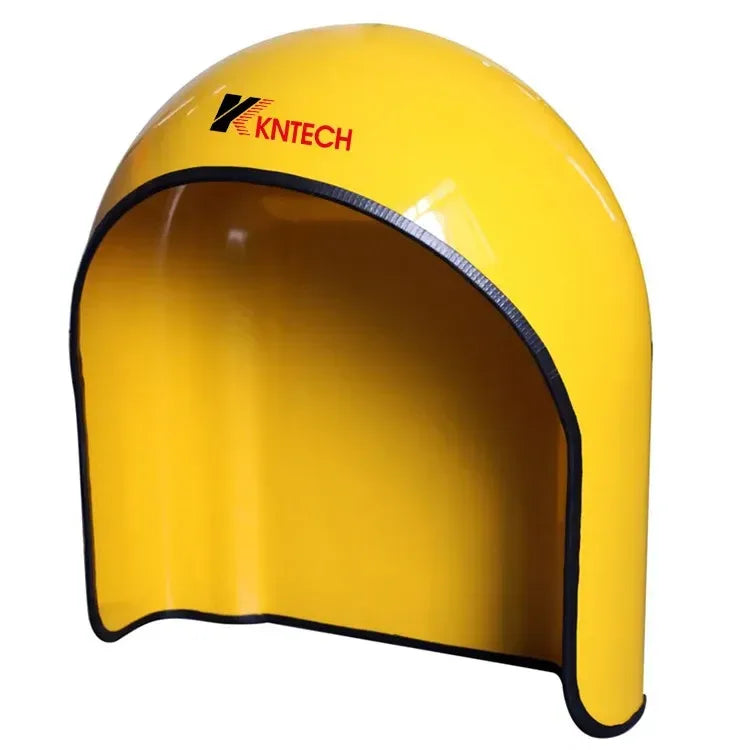 Industrial Use Yellow Glass Fiber Reinforced Plastic Mold External Anti-Noise Telephone Hood 18-23dB Noise Reduction Extremely