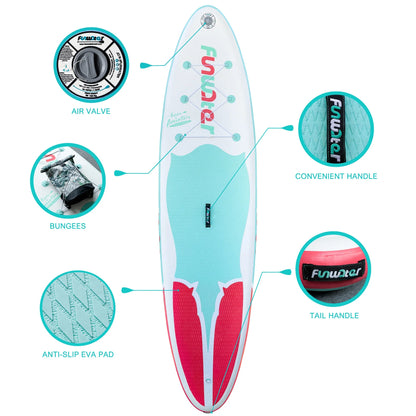 FUNWATER Dropshipping OEM Paddle Board Gonflable Inflatable Stand up sup Padle Board Pedalboard Fishing supboard Suppaddle Bords