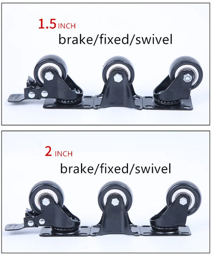 50mm Swivel Transparency Wheel Furniture Caster and Wheel