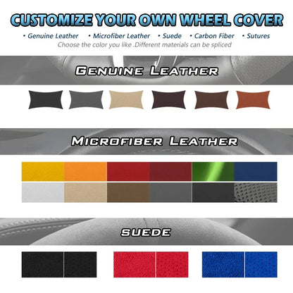 Custom Car Steering Wheel Cover for Honda Fit City 2009-2013 Jazz 2009-2013 Insight 2010 2011 2012 2013 2014 Interior