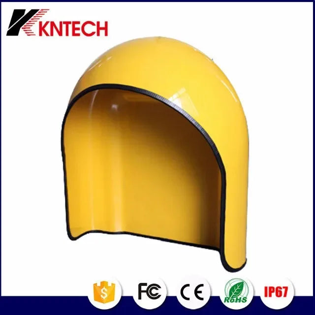 Industrial Use Yellow Glass Fiber Reinforced Plastic Mold External Anti-Noise Telephone Hood 18-23dB Noise Reduction Extremely