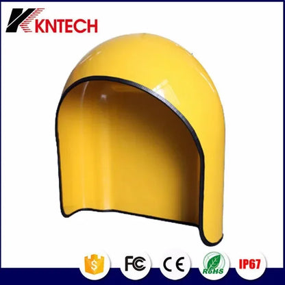 Industrial Use Yellow Glass Fiber Reinforced Plastic Mold External Anti-Noise Telephone Hood 18-23dB Noise Reduction Extremely