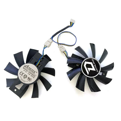 87MM Cooler Fan GA92B2U GA92S2U RX 570 GPU FAN For Dataland PowerColor Radeon RX 570 Dual  RX580 Cooling Replacement Fan