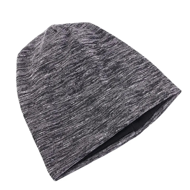 Spring Autumn Double Fabric Hats For Adult Cashmere-like Skullies & Beanies