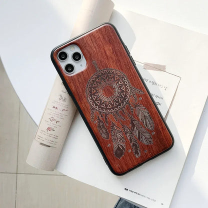 Natural Wood Phone Case For Xiaomi Mi 9 10 11 12 13 14 15 Pro Cover For Xiaomi 15 14 12S 12X 13 Ultra Wood Funda DIY Shell Coque