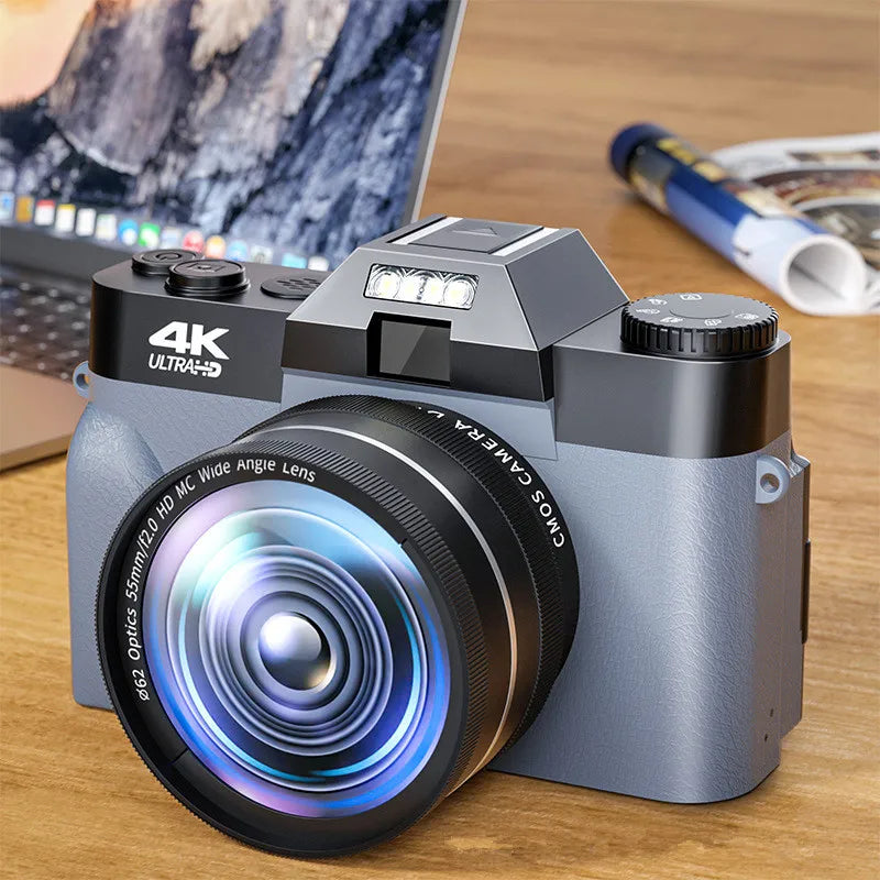 Winait Max 48Mp Photographing Camera With 3.0''Tft Display 16X Digital Zoom Dslr Camera