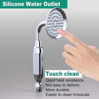 Polished Brass 59-Inch Retro Hand Shower Head Holder Adjustable Height Wall-Mounted Slide Bar for Handheld Shower Bathroom