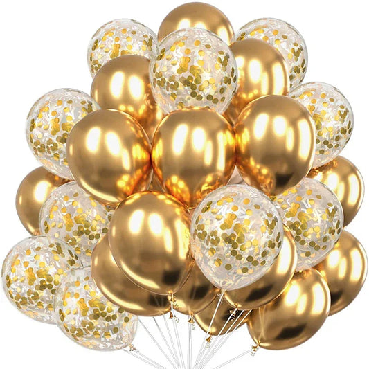 30pcs Globos Confetti Latex Balloons Wedding Decoration Baby Shower Birthday Party Decor Clear Air Balloons Valentine's Day