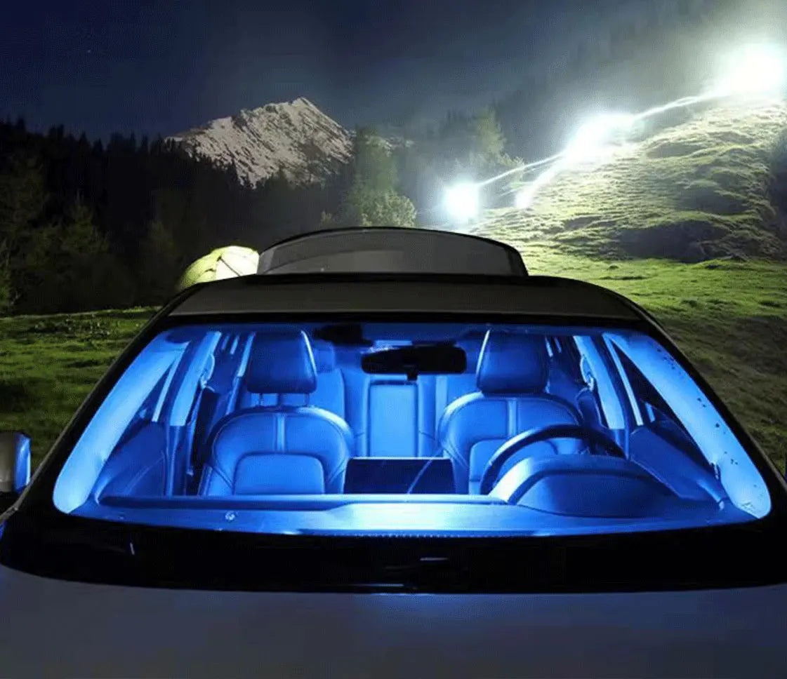Car LED Interior Lights For Peugeot 106 107 108 206 Hatch Saloon SW CC Accessories Auto Dome Map Trunk Indoor Lamp Kit Canbus