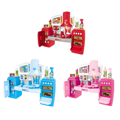 Faction Other Pretend Simulation Cook Girl Play House Tableware Set Kids Kitchen Play Set Toys