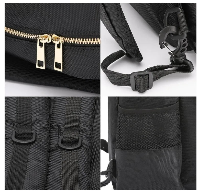Custom Fashion Hairdressing Tool Bag with Tool Pouch the Functional Haircut Barber Bag for the Salon