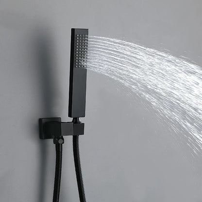 Homein Sanitary Ware, American Warehouse in Stock, Thermostatic Shower Set, Matte Black, Multi-functional Bathroom Shower Set
