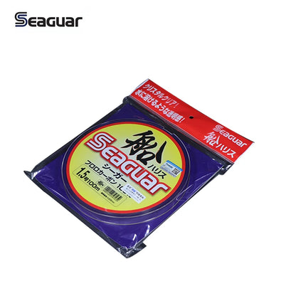 Super Strong Japan Seaguar 100M Fluorocarbon Fishing Line Transparent Monofilament for River and Boat Fishing