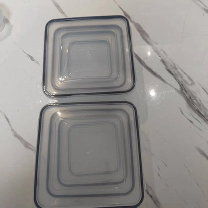 20Pcs Reusable Plastic Food Containers, Airtight Leakproof Stackable for Household Kitchen Storage