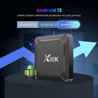 2024 Best Tv Box X98k Android 4GB RAM 32GB Ram WIFI 5 2GB 16GB 4K Smart Set Top Box