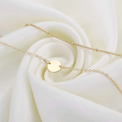 Luxury Hypoallergenic Women Bracelet Stainless Steel 18K Gold Multi-layer Bracelet with Adjustable Chain Daily Wear