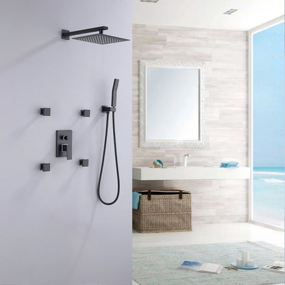 Free Shipping USA Homein Thermostatic Shower Set NSF Certified US Stock Dropshipping Return Exchange