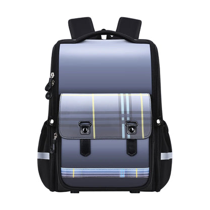 Waterproof Polyester Ultra-Light 20-36L Large Capacity with Air Cushion Belt Soft Handle England Style School Backpack