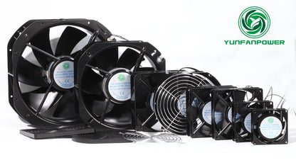 225mm Metal Blade AC Cooling Fan/ac Axial UPS Fan /22580 mm 9inch 380v Volt Fan