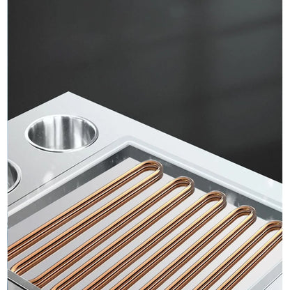 Commercial Soft Rolled Ice Cream Maker Machine Fully Automatic
