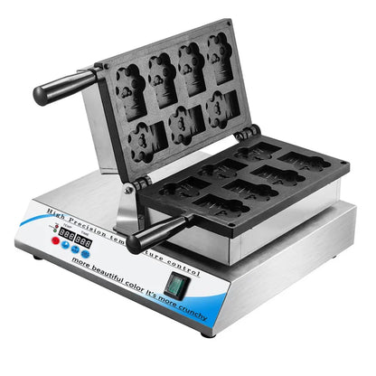 Commercial Burger Baking Machine Bread  Hamburger Press Hamburger waffle Machine