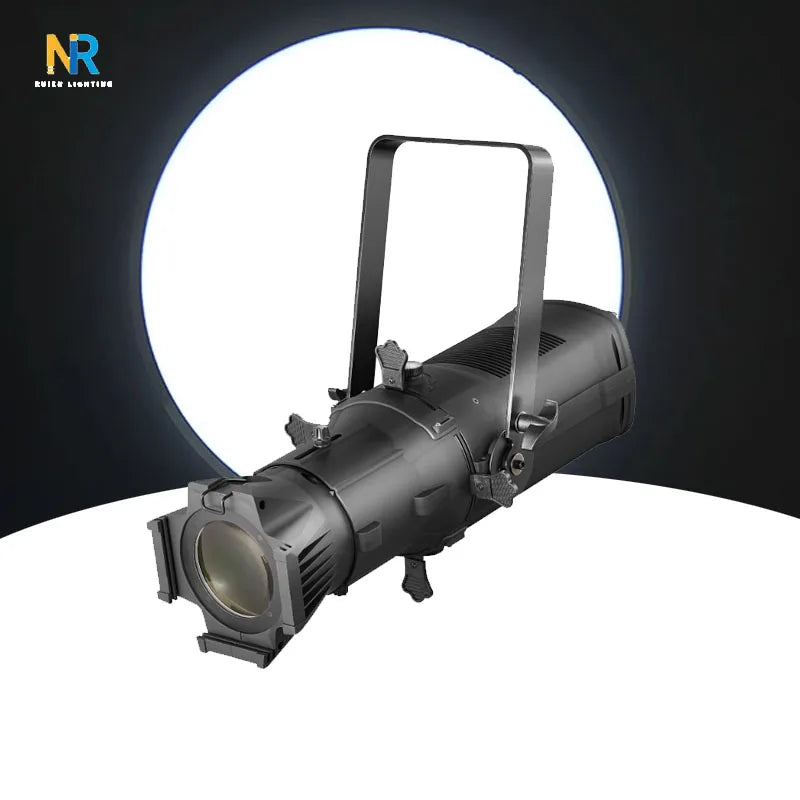 200W DMX Video Light Professional Stage Lighting White/Warm White LED Matrix Profile Light for Theme Parks