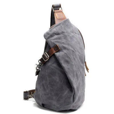 Trendy Large Capacity Chest Bag Casual Men's Crossbody Vintage Batik Canvas Crossbody Chest Bag
