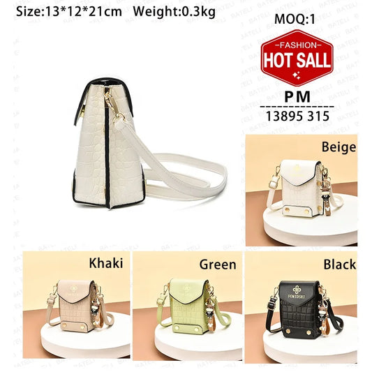 2023 Mini Small Exquisite Cute Portable Cross Body Fashion Advanced Versatile Women'S One Shoulder Mobile Bag by PDG ibma