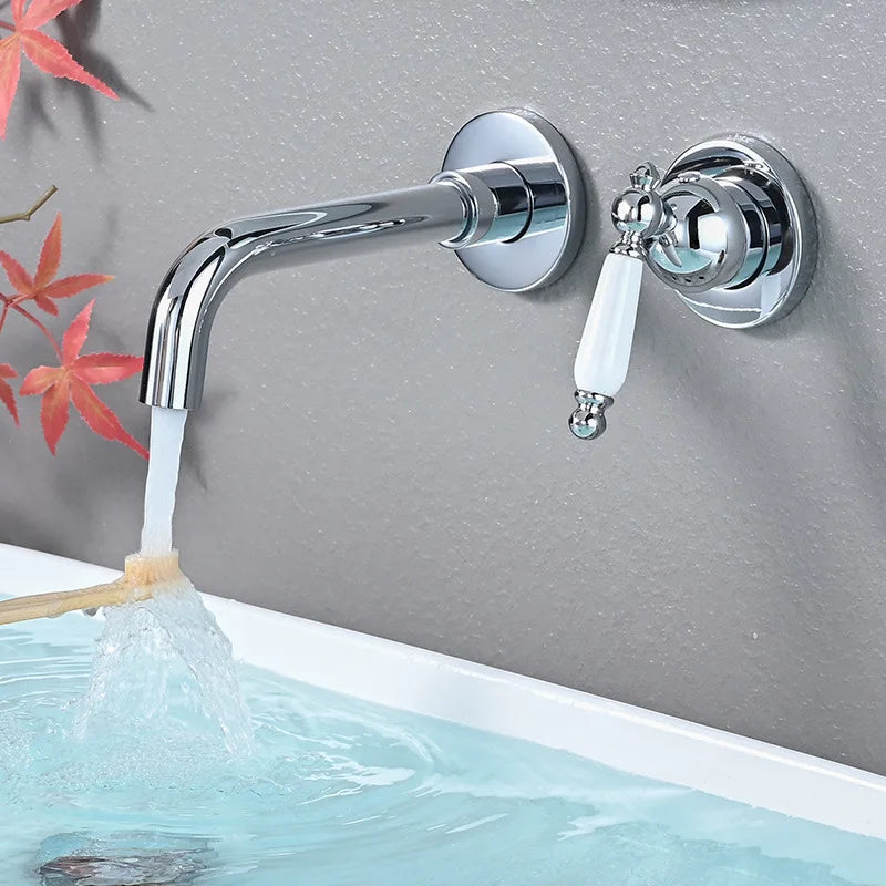 Wholesale Single Hole Brass Basin Faucet Single-Handle Water Mixer Deck Mounted Bathroom Bedroom Gym Hall Ceramic Valve Core