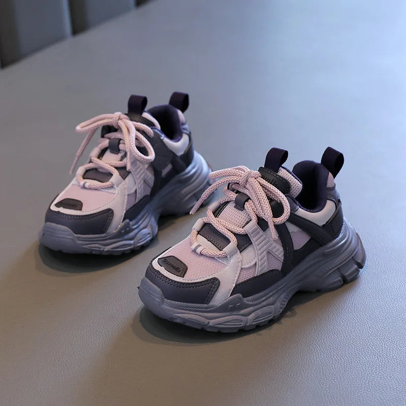 Platform Sole Casual Shoes Shallow Mouth Women's Dad Shoes Middle Heel  Students Sneakers Shopping Working Dress