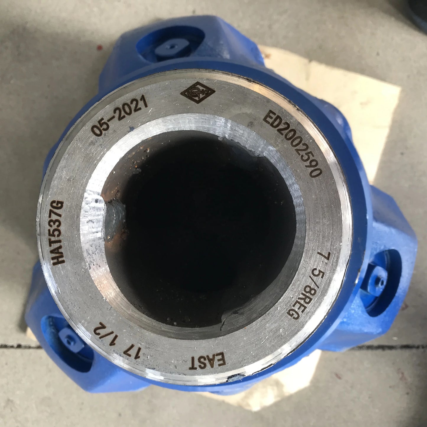API 17 1/2" IADC537 TCI Tricone Bit Rock Drill Head for Well Drilling