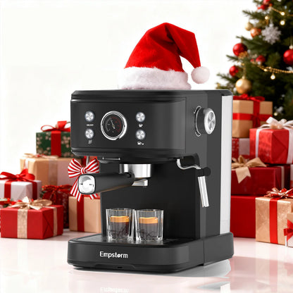 For 04E Latte Maker EU Local Stock Professional 220v Electric Semi-Automatic Espresso Coffee Machine Brew System Household