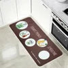 Custom Kitchen Floor Mat Full PVC Rug for Kitchen Household Waterproof Comfortable Anti Fatigue Floor Mats