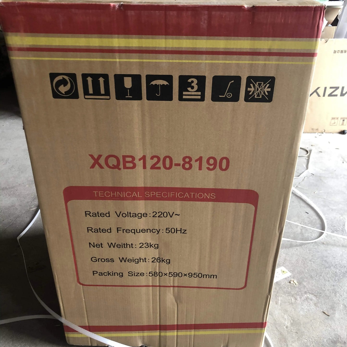 Hot Fully Automatic Single Tube Top Loader Portable Washing Machine Large  Wash Cloth washing machine 8.5kg 13kg 15kg 20kg