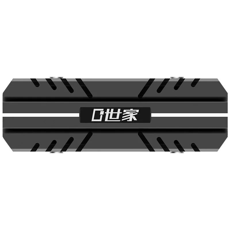 TEUCER M.2 2280 Aluminum Ball Bearing Solid State Drive Radiator Ngff Computer Silent Matte Armor Nvme Cooling Vest