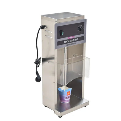 New Hot Sale Flurry Ice Cream Machine Mixer Milkshake Blender Yogurt/Fruit/Milk/Nuts Compatibility 304 Stainless Steel Low Noise