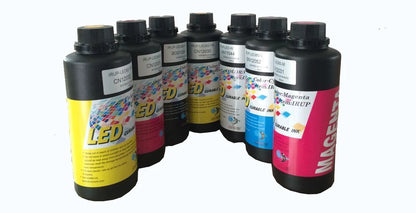 UV Ink ITINK for Ricoh G5 5S 6 Industrial Printhead URPH3 LED UV INK Hard Neutral Flexible Ink