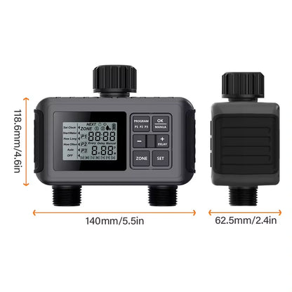 Smart Digital Drip Irrigation Controller Garden Watering Timer for Greenhouse Lawn Diaphragm Structure by PDG ibma