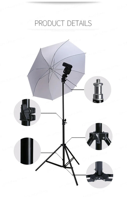 1/4 Screw Head Light Stand Tripod 2m 1.5m 68cm For Phone Selfie Stick Adjustable For Photo Studio Flashes Photographic Softbox
