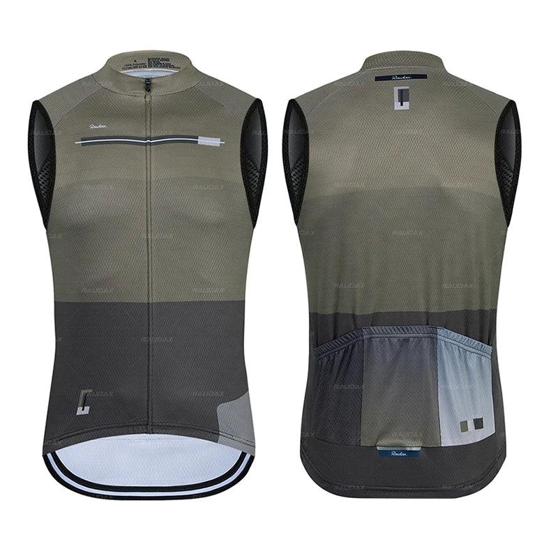 2023 Autumn Cycling Clothing Sleeveless Cycling Vest Mtb Sports Team Bicycle Jerseys Ultralight Jackets Unisex Cycling Clothes