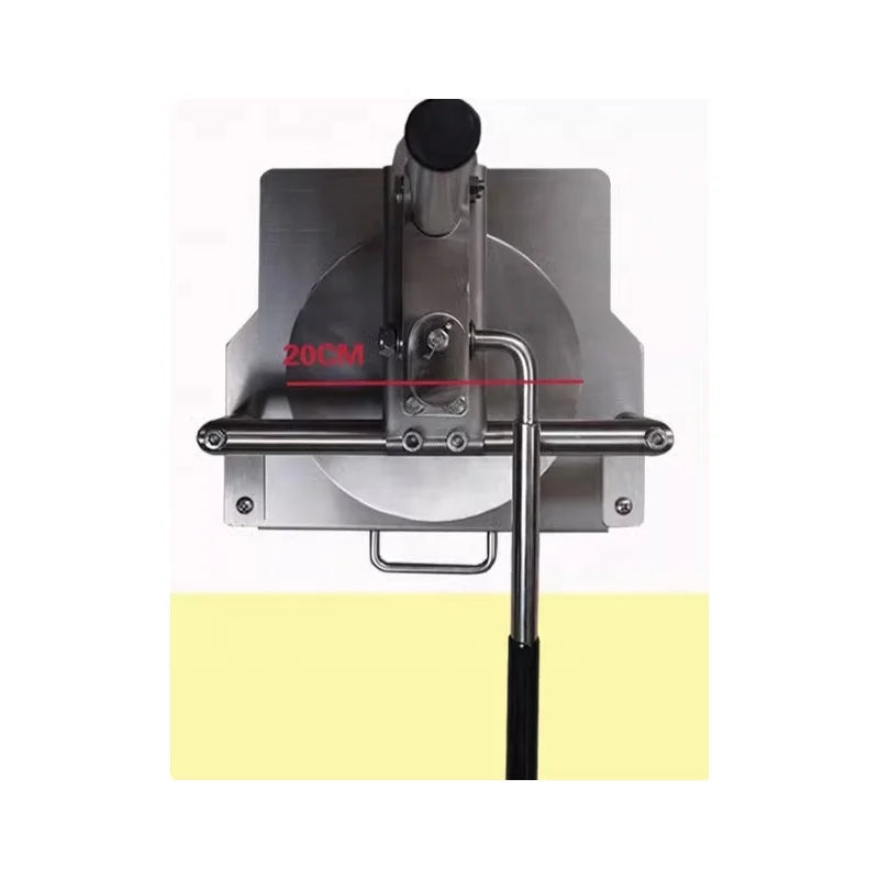 Henan 20cm Manual Portable Dough Cake Press Machine with 304 Stainless Steel New High Efficiency