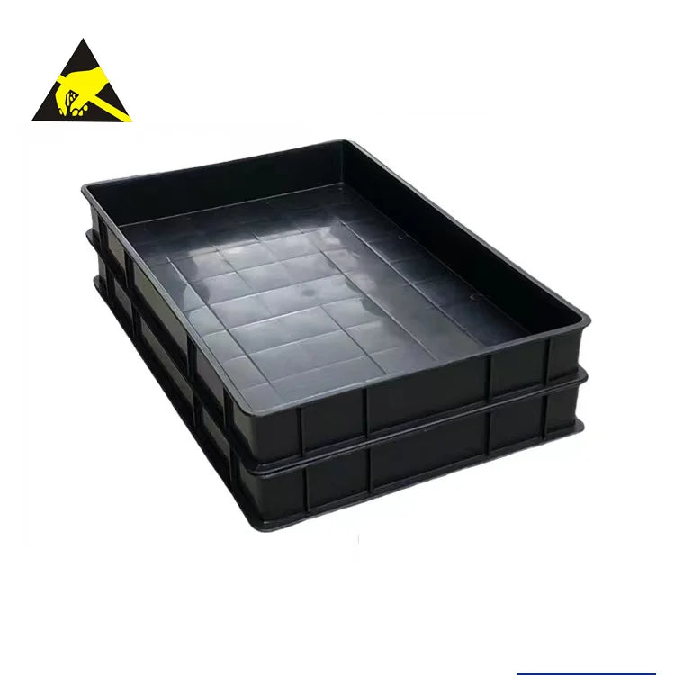 Time-Limited Colored Bins Small Case Storage Racks Anti Static Bag And Box Esd Container Tray