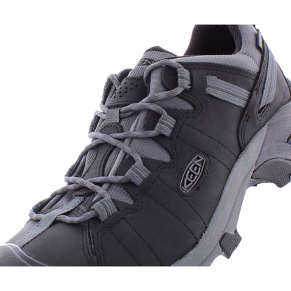 For Targhee II Waterproof Men's Shoes Color Black/Grey 100% Authentic Made in China Model 1026583