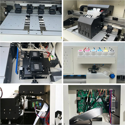 A3 30CM PET Film T-Shirt Printing DTF Printer Heat Transfer DTF Direct to Film Printer With Double XP600 I1600 I3200 Printhead