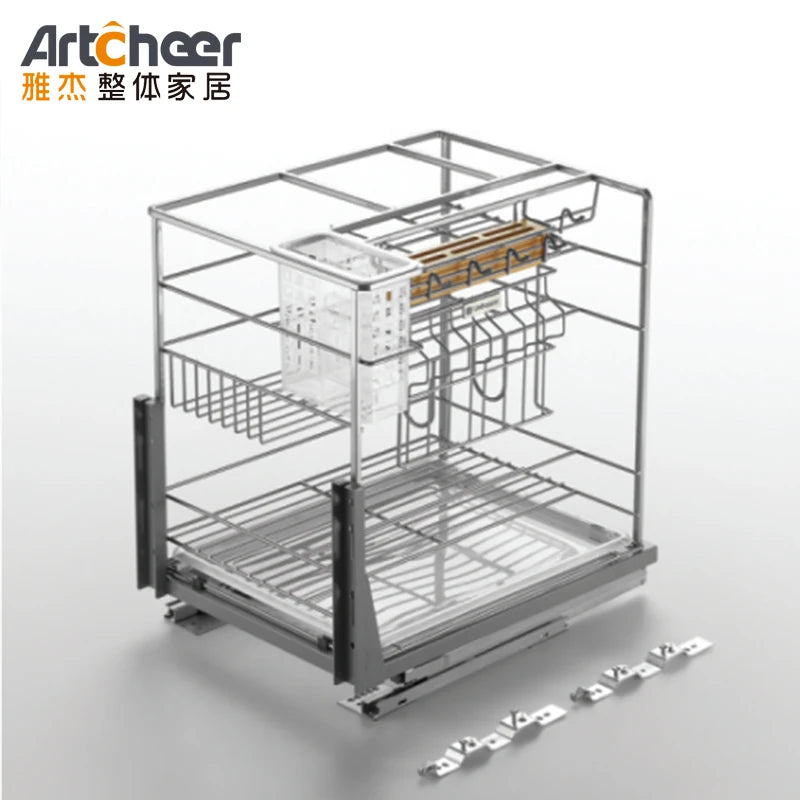 Smart Kitchen Accessories Organizer Hardware Stainless Steel
