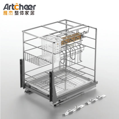 Smart Kitchen Accessories Organizer Hardware Stainless Steel