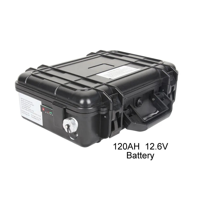 12V 120AH Capacity Battery  for  Inflatable SUP Board Kayak  Motor Lithium Battery Stand-Up Paddleboarding Accessories