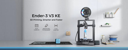 Creality Ender 3 V3 KE Smart Creality OS 500mm/s Max Printing Speed Smarter and Faster FDM 3D Printer